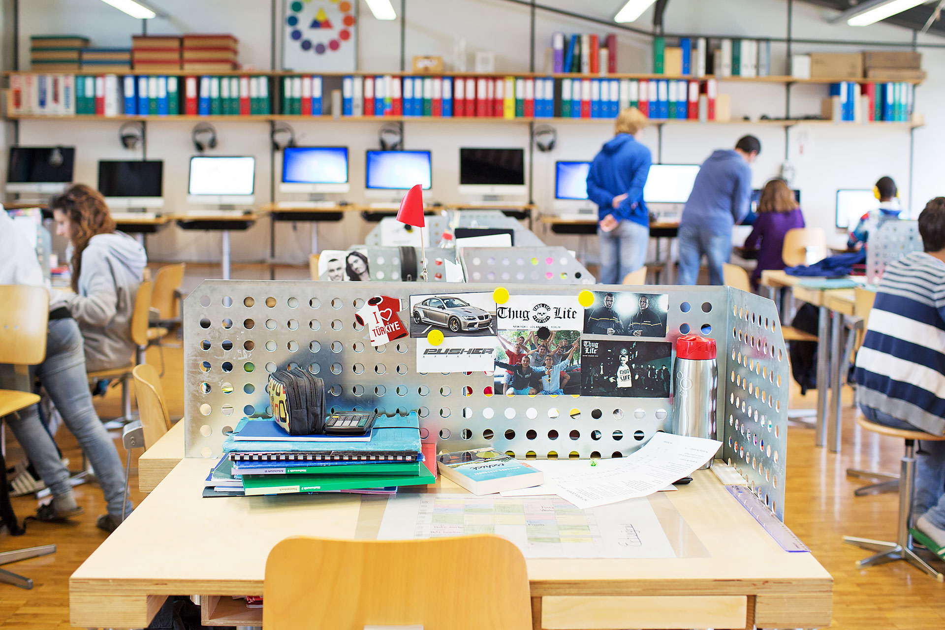 Einblick in den Lernort Schule Bürglen