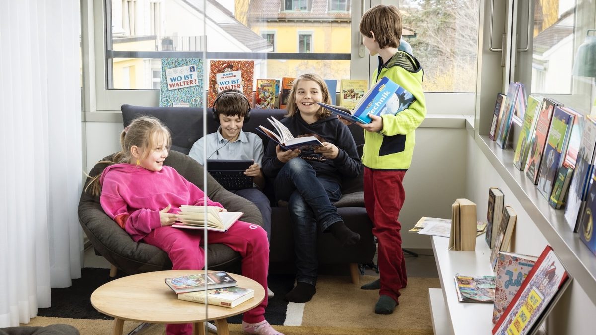 Einblick in den Lernort Neue Stadtschule St. Gallen